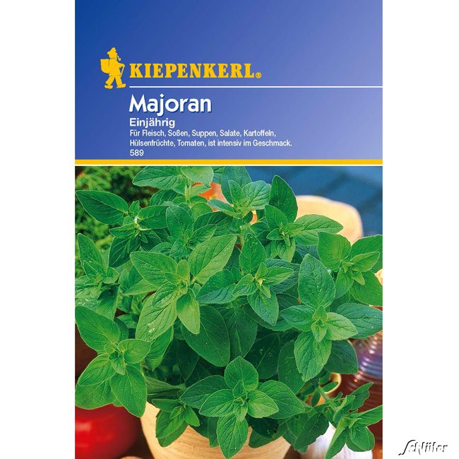 Kategorie <b>Kräuter-Samen </b> - Majoran einjährig Lieferform: Portionssaatgut - Origanum majorana
