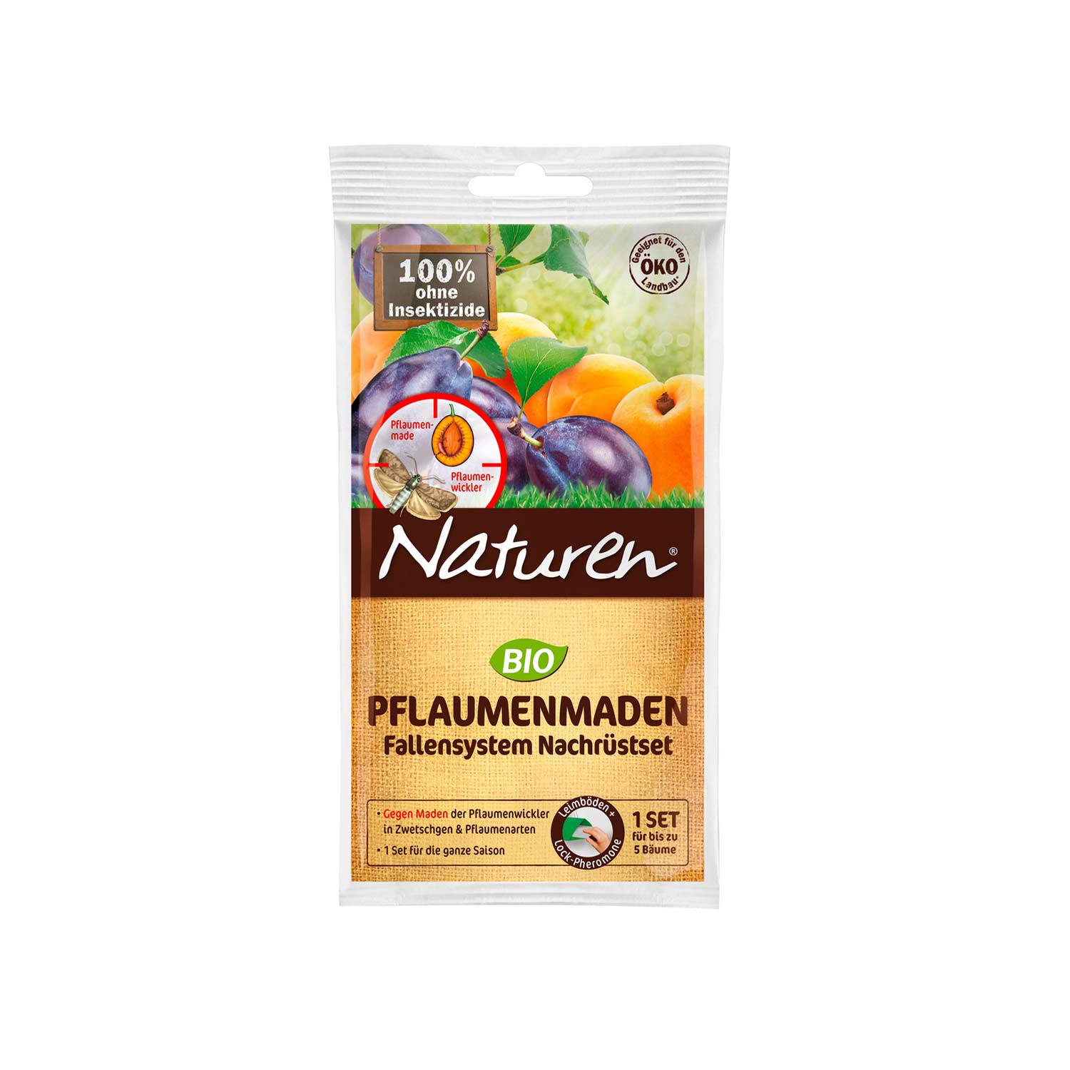 SUBSTRAL Celaflor Naturen® 'Pflaumenmaden-Falle' Lieferform: Pappkarton