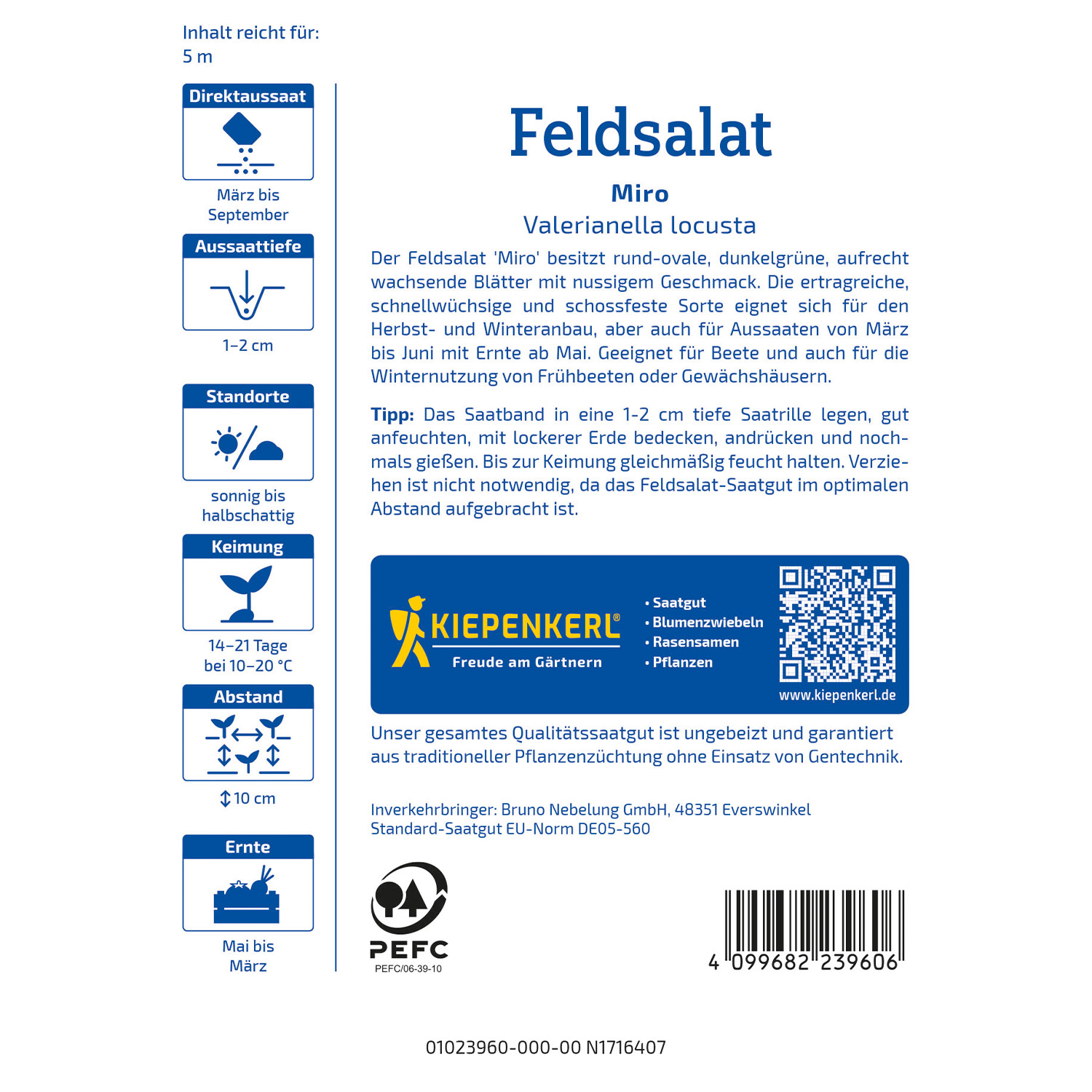 Feldsalat 'Miro'