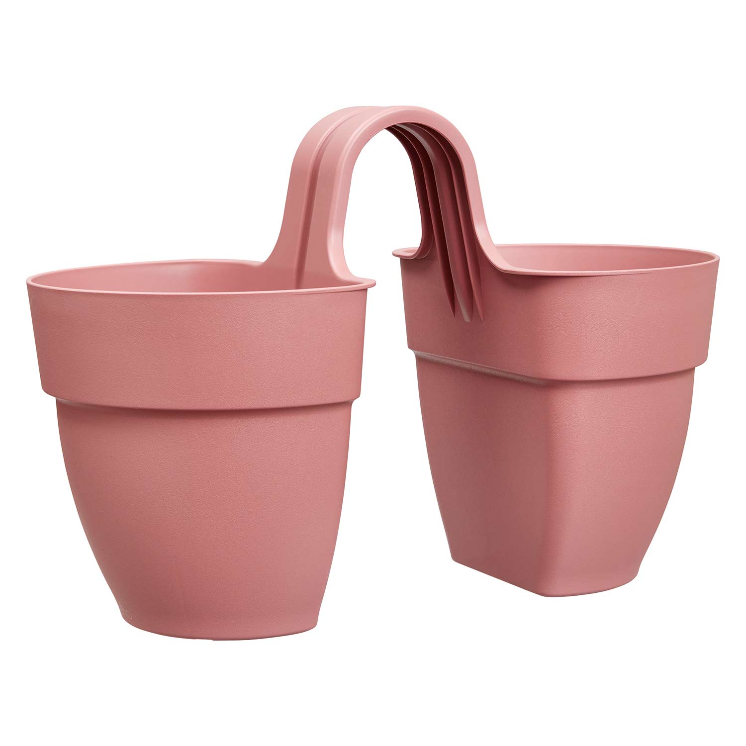 Balkonkasten 'Vibia Campana Flower Twin' 21 cm, puderrosa