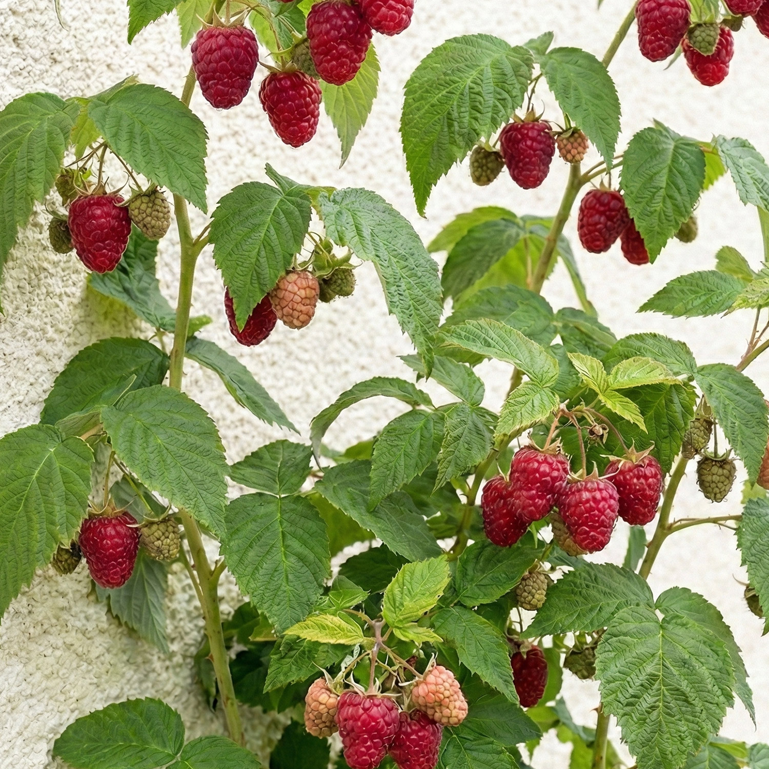 Beeren - Dornenlose Himbeere 'Summer Lovers® Patio Red' C3 Lieferform: Im 3 Liter Topf - Rubus idaeus 'Summer Lovers® Patio Red'