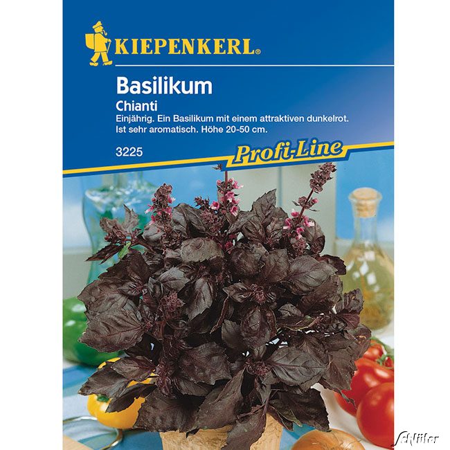 Basilikum 'Chianti' Lieferform: Portionssaatgut