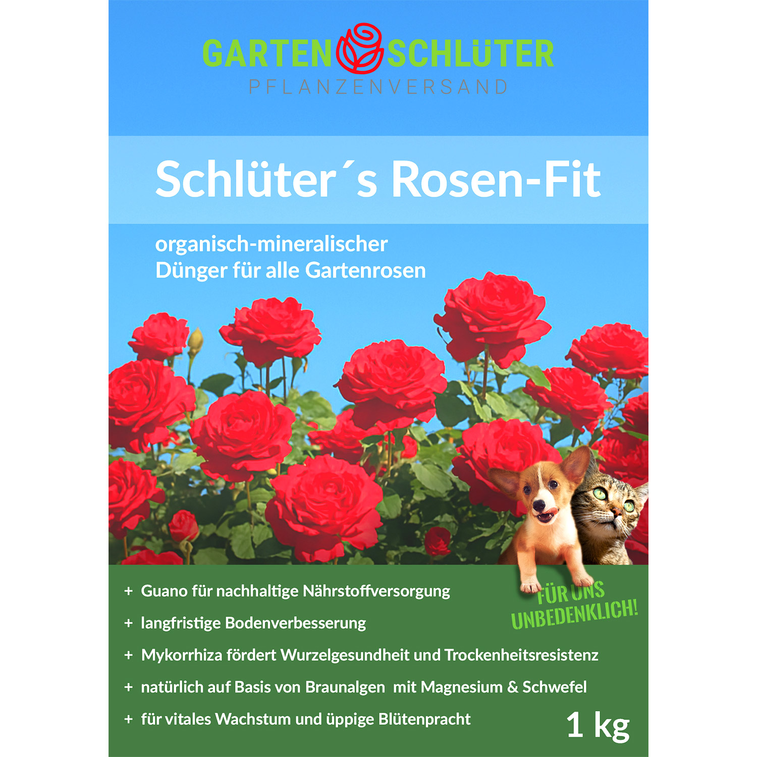 Schlüter´s Rosen Fit - 1 kg Liefergröße: 1 Kg