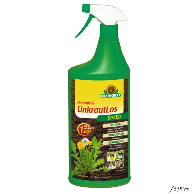 Finalsan AF Unkrautlos Speed Lieferform: Kunststoffflasche mit Sprühfunktion