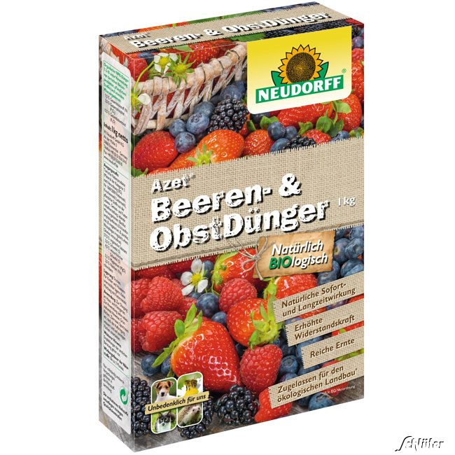 Neudorff Azet® Beerendünger Pappkarton, 1 kg Lieferform: Pappkarton