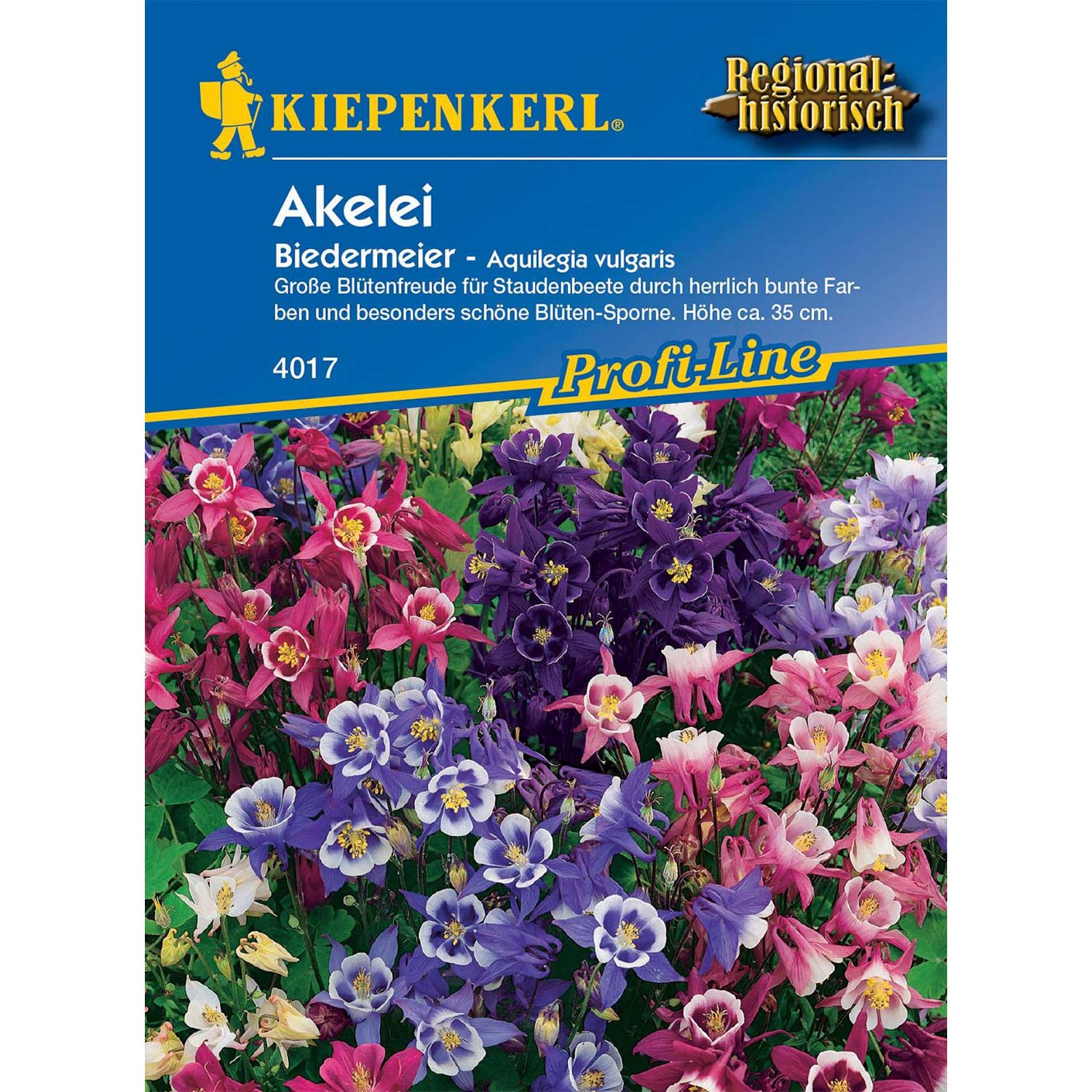 Akelei 'Biedermeier' Lieferform: Portionssaatgut