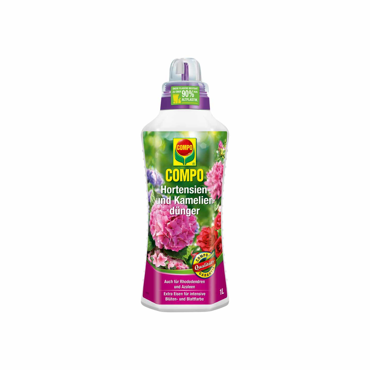 Compo® Hortensien- und Kameliendünger Lieferform: Kunststoffflasche