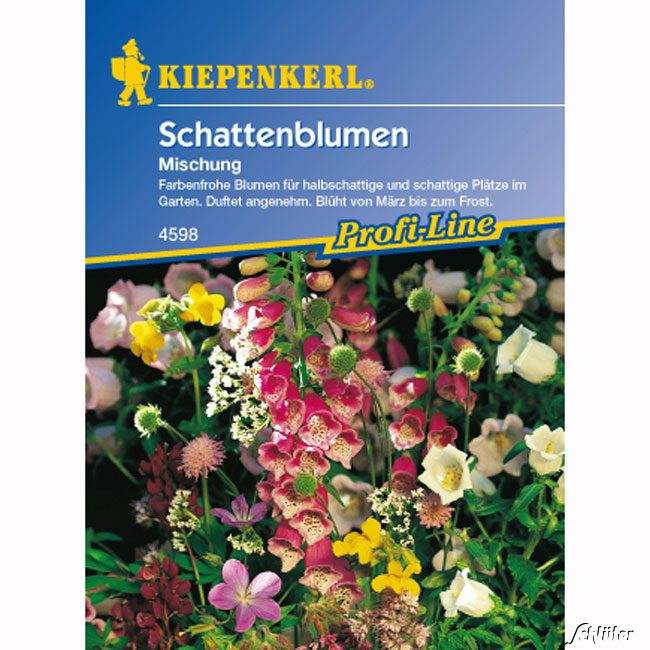 Schattenblumen 'Mischung' Lieferform: Portionssaatgut