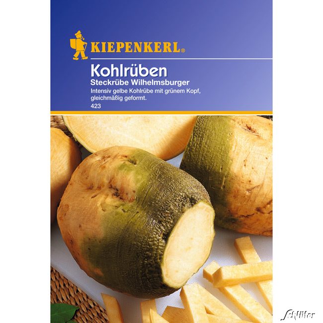 Kohlrübe 'Wilhelmsburger' Lieferform: Portionssaatgut