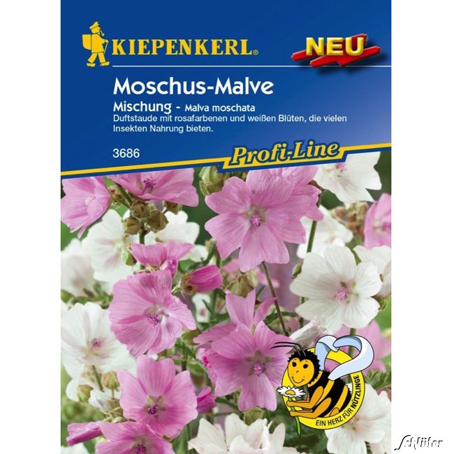 Moschus-Malven Mischung Lieferform: Portionssaatgut