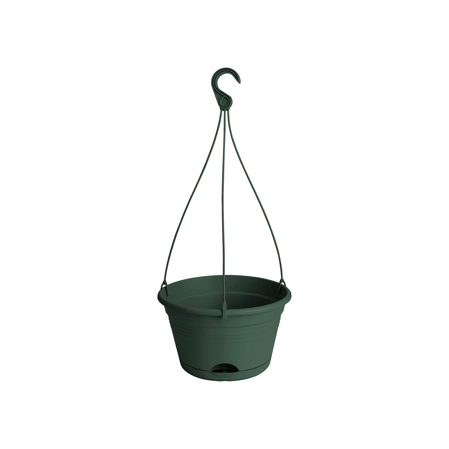 Kategorie <b>Pflanzkübel & Beeteinfassungen </b> - Hängeampel 'Green Basics' 28 cm, laubgrün -