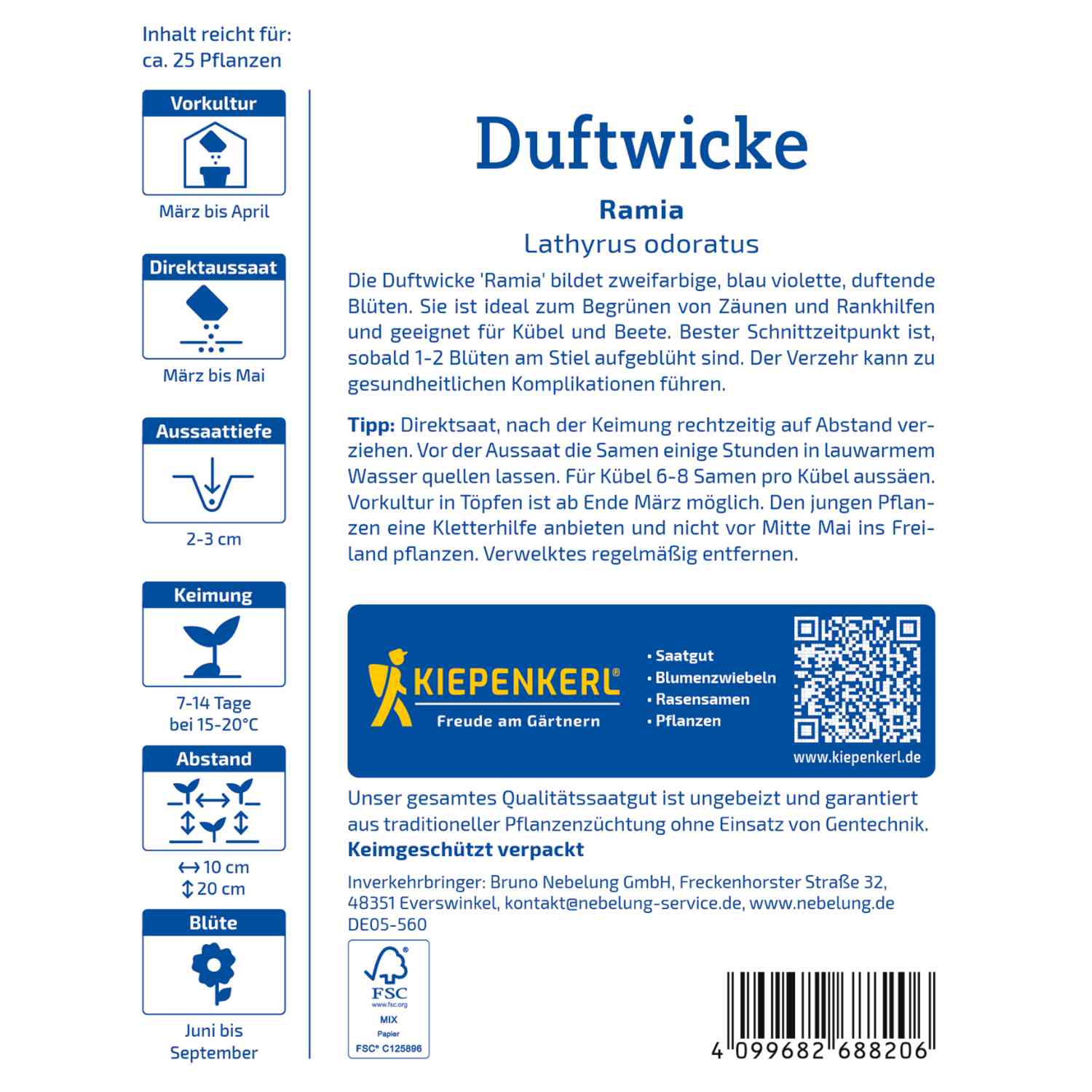 Wicke (Edelwicke) 'Ramia'