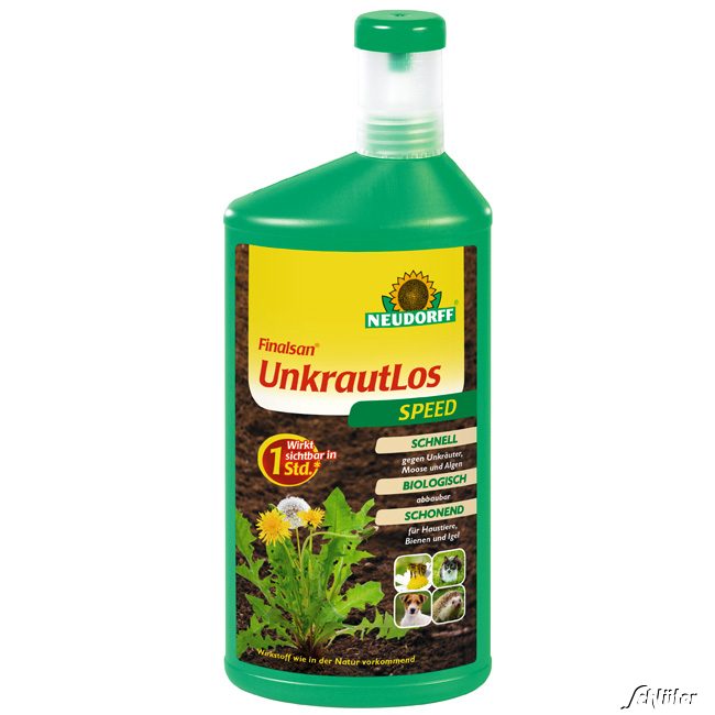 Finalsan Unkrautlos Speed Lieferform: Kunststoffflasche mit Meßdeckel
