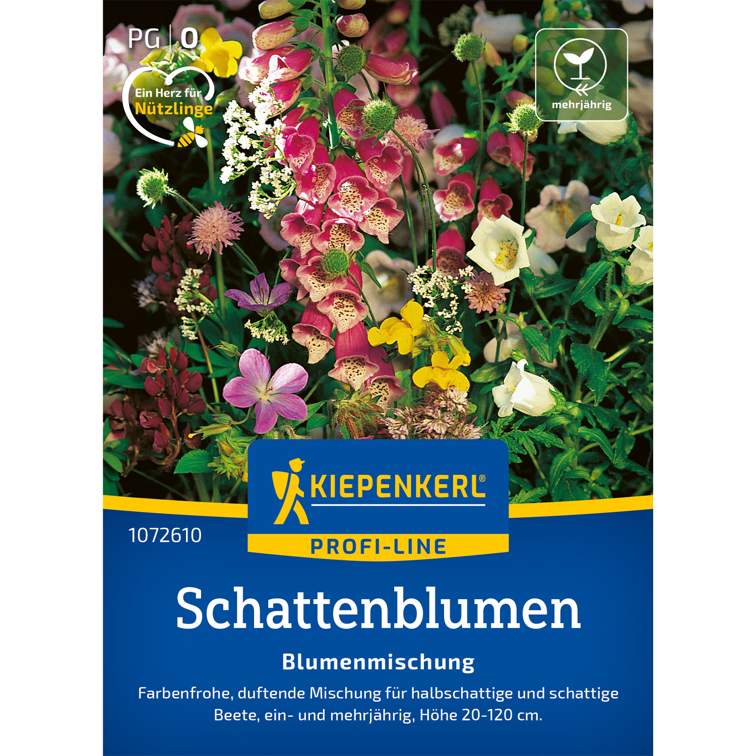 Kategorie <b>Zwiebel- und Knollenstauden </b> - Schattenblumen 'Mischung' Lieferform: Portionssaatgut - 