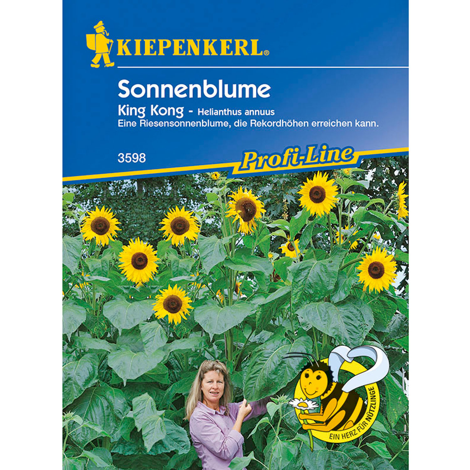 Sonnenblume 'King Kong' Lieferform: Portionssaatgut