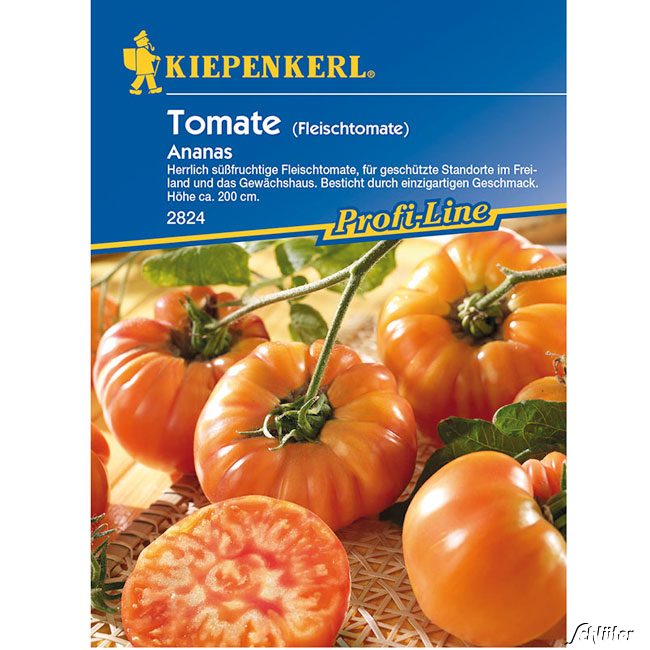 Fleischtomate 'Ananas' Lieferform: Portionssaatgut