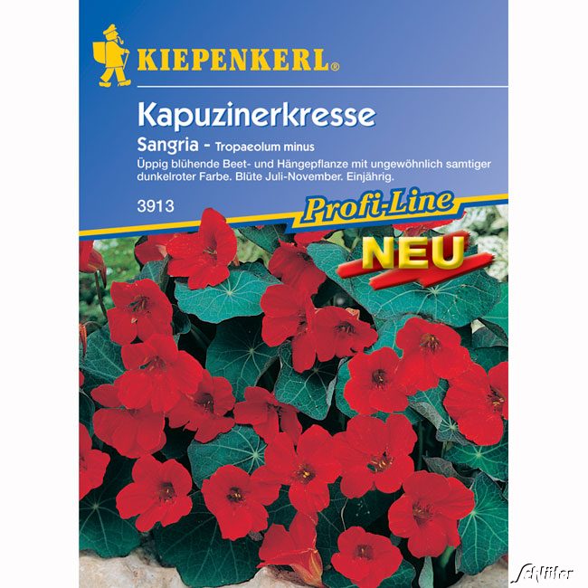 Kapuzinerkresse 'Sangria' Lieferform: Portionssaatgut