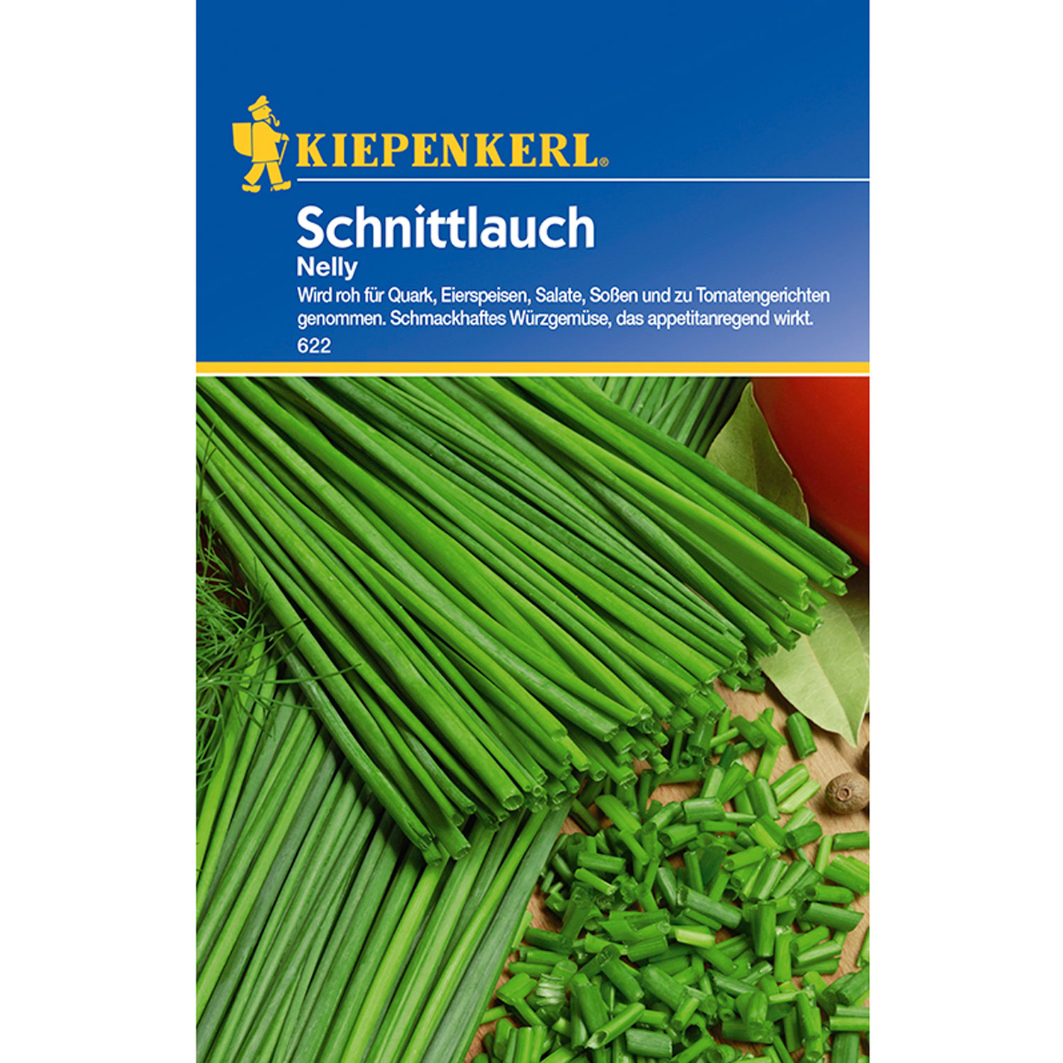 Schnittlauch 'Nelly' Lieferform: Portionssaatgut