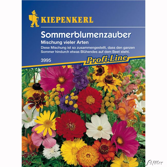 Sommerblumen-Zauber Lieferform: Portionssaatgut