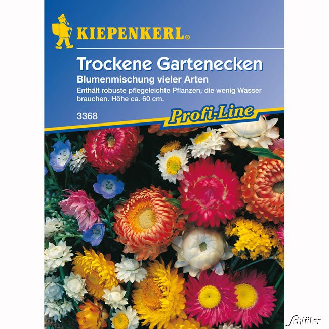 Trockene Gartenecken-Mischung Lieferform: Portionssaatgut