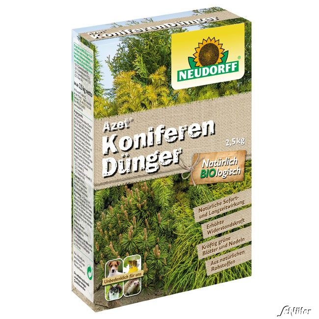Neudorff Azet® Koniferen-Dünger - 2,5 kg Pappkarton Lieferform: Pappkarton