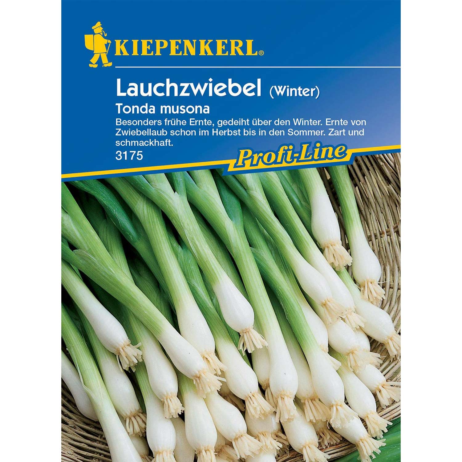 Lauchzwiebeln 'Tonda musona' Lieferform: Portionssaatgut