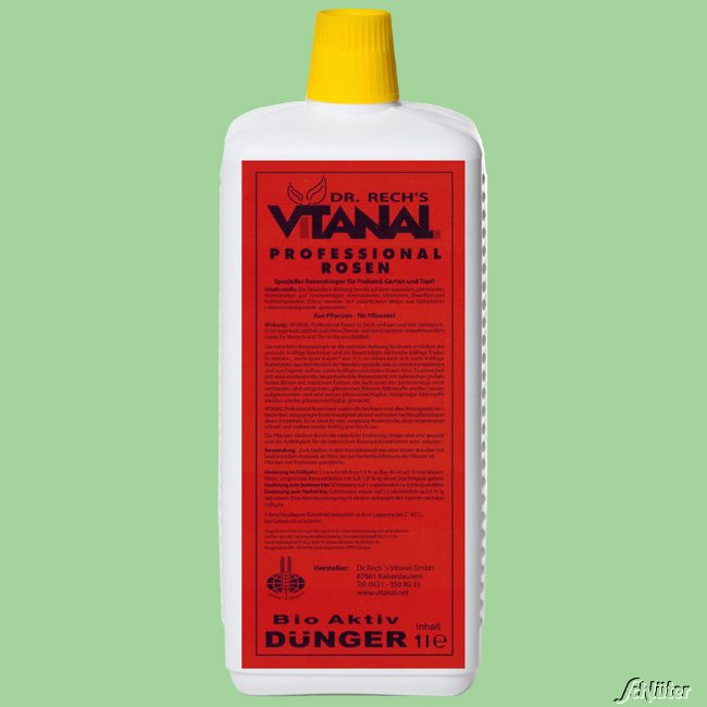 Dr. Rech's Vitanal Professional Rosen Lieferform: Kunststoffflasche mit Meßdeckel