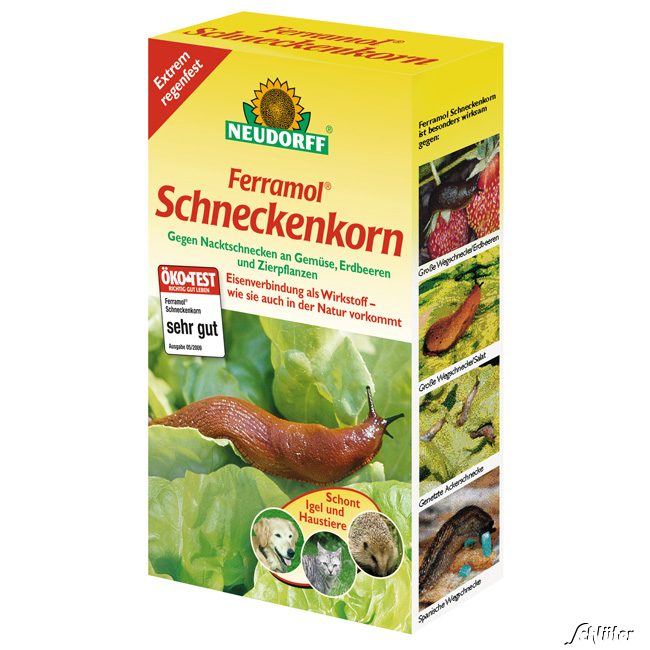 Neudorff Ferramol® Schneckenkorn Pappkarton, 200 g Packung, 200 g Lieferform: Pappkarton