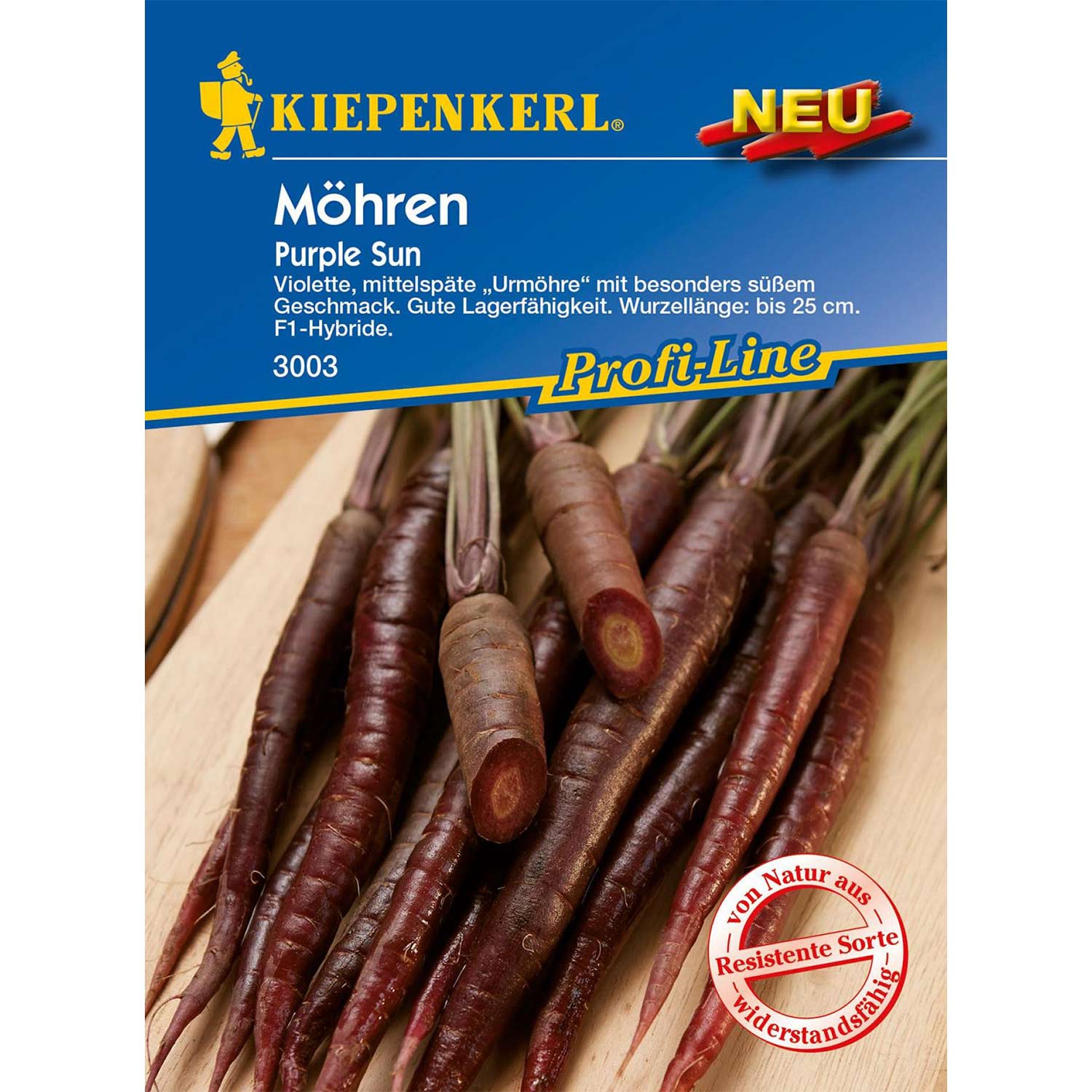 Urmöhre 'Purple Sun' F1 Lieferform: Portionssaatgut