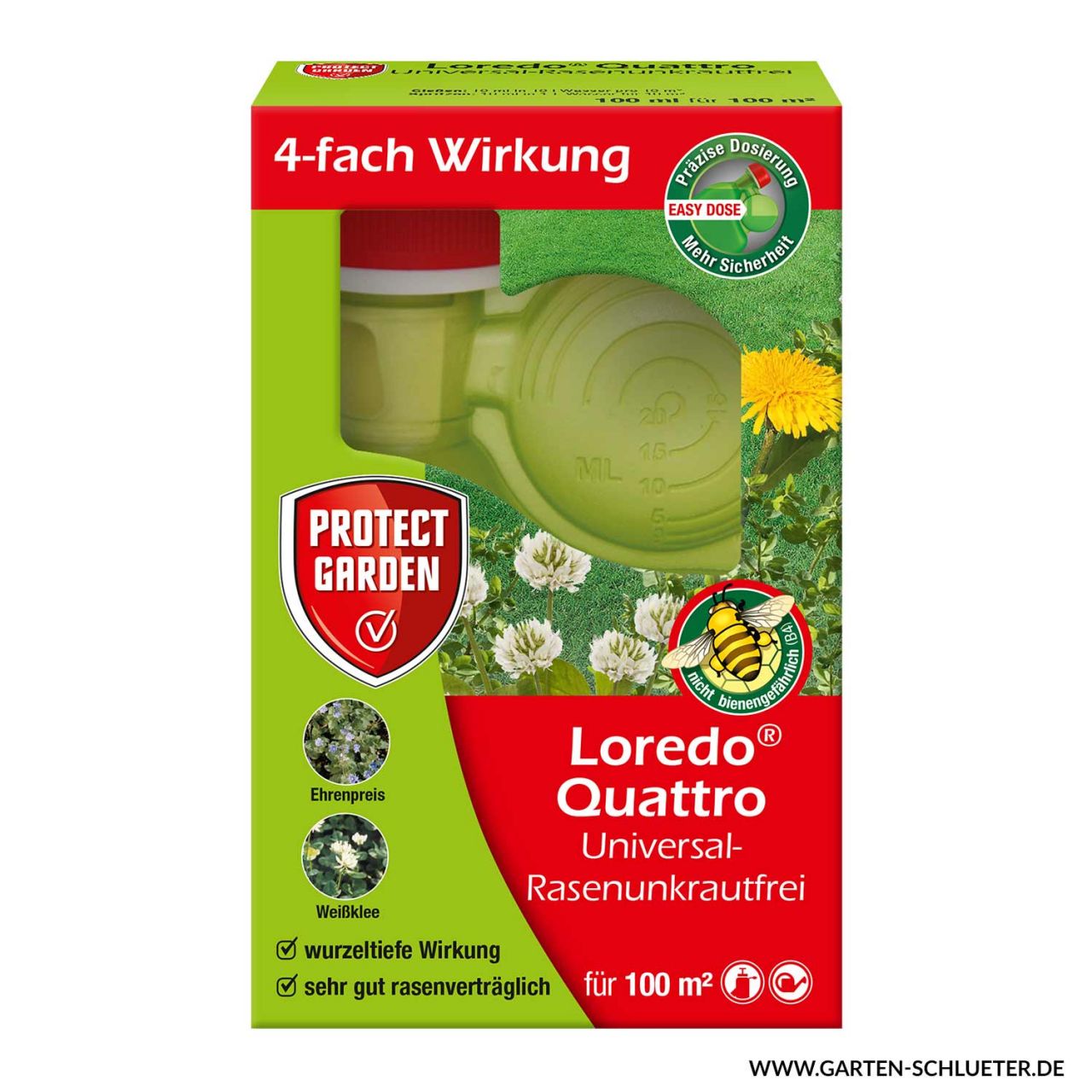 Protect Garden Universal-Rasenunkrautfrei ‚Loredo® Quattro‘