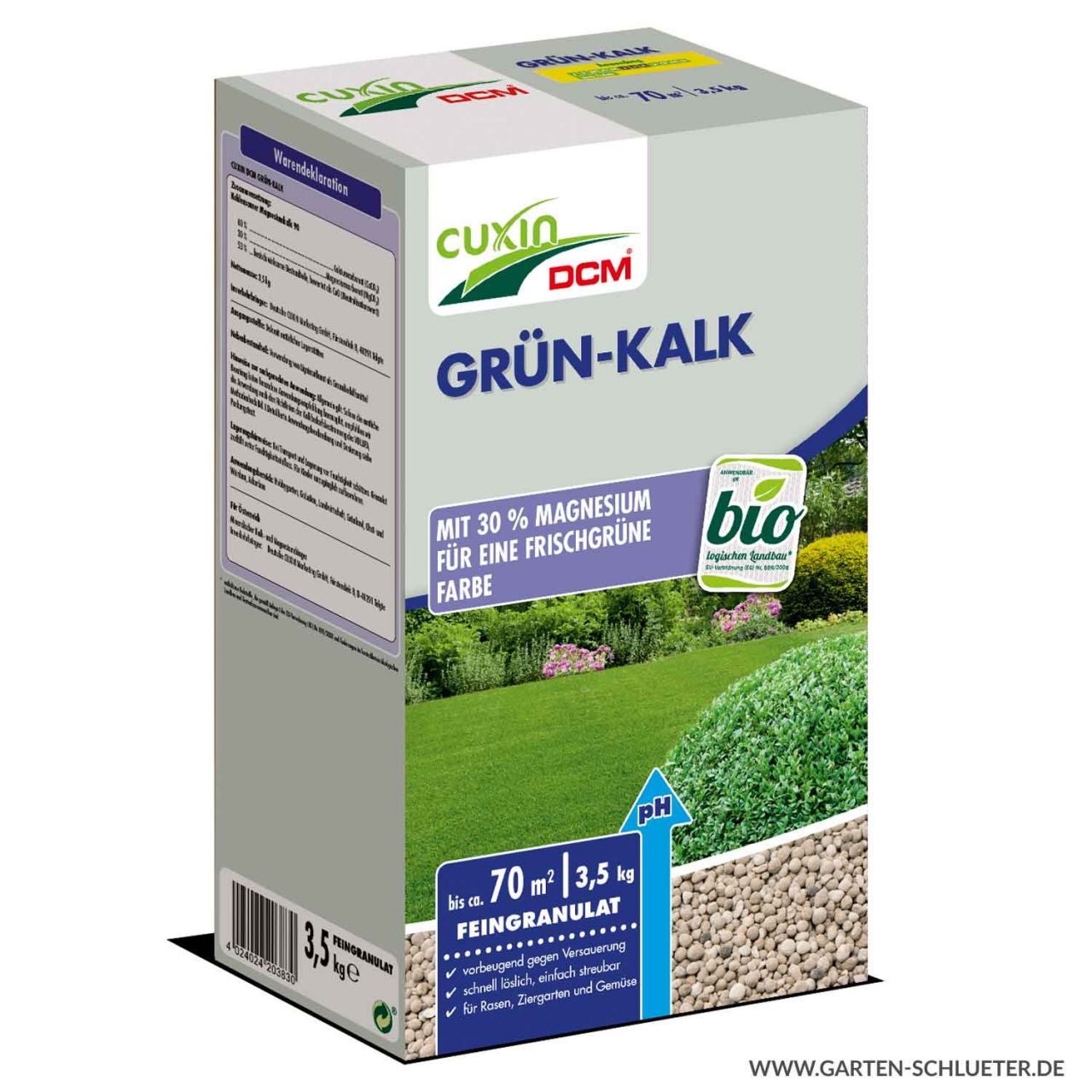 Kategorie <b>Produkt nicht gewünscht </b> - Cuxin - Grünkalk - 3,5 kg - 