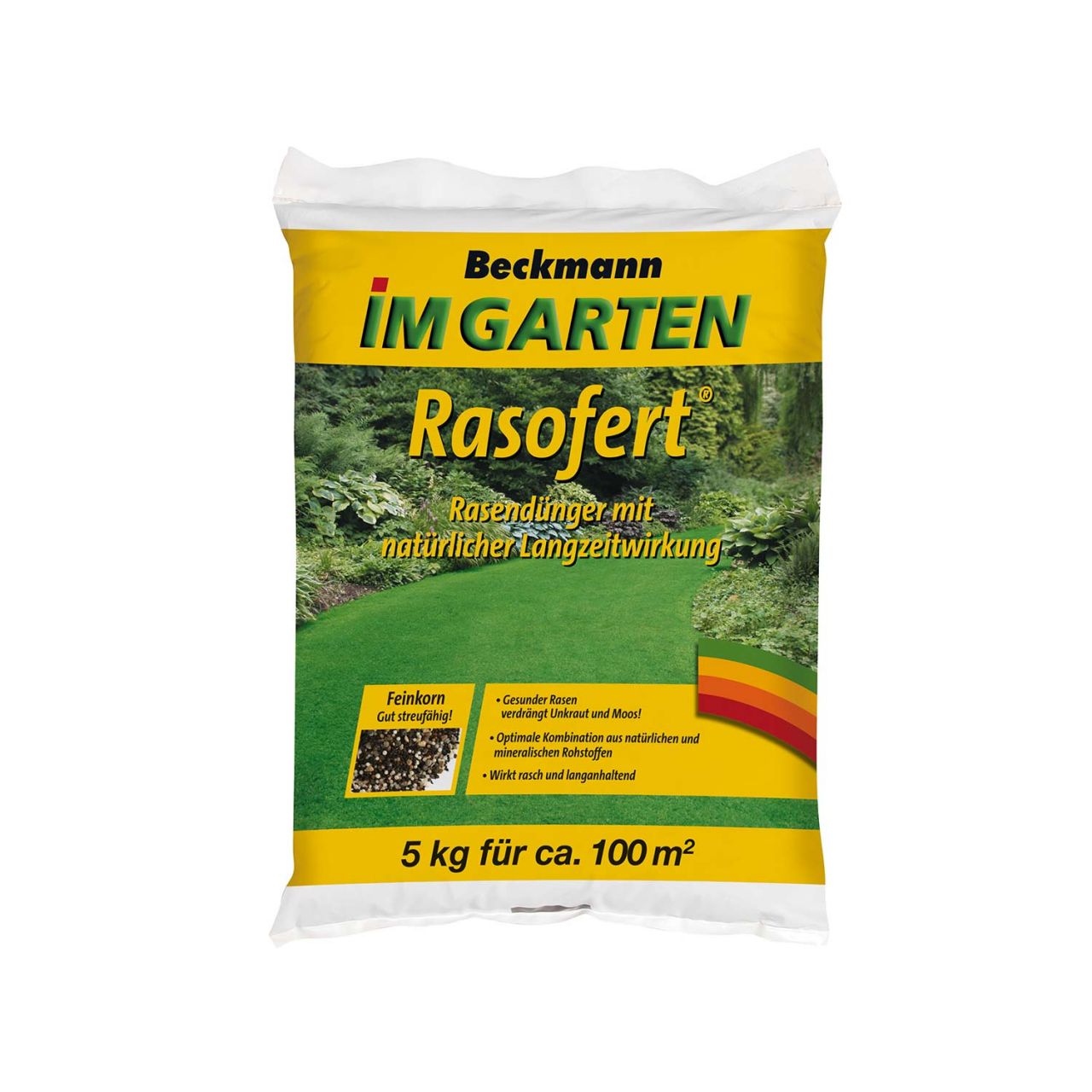 Kategorie <b>Produkt nicht gewünscht </b> - Beckmann Rasofert® Rasendünger - 5 kg - 