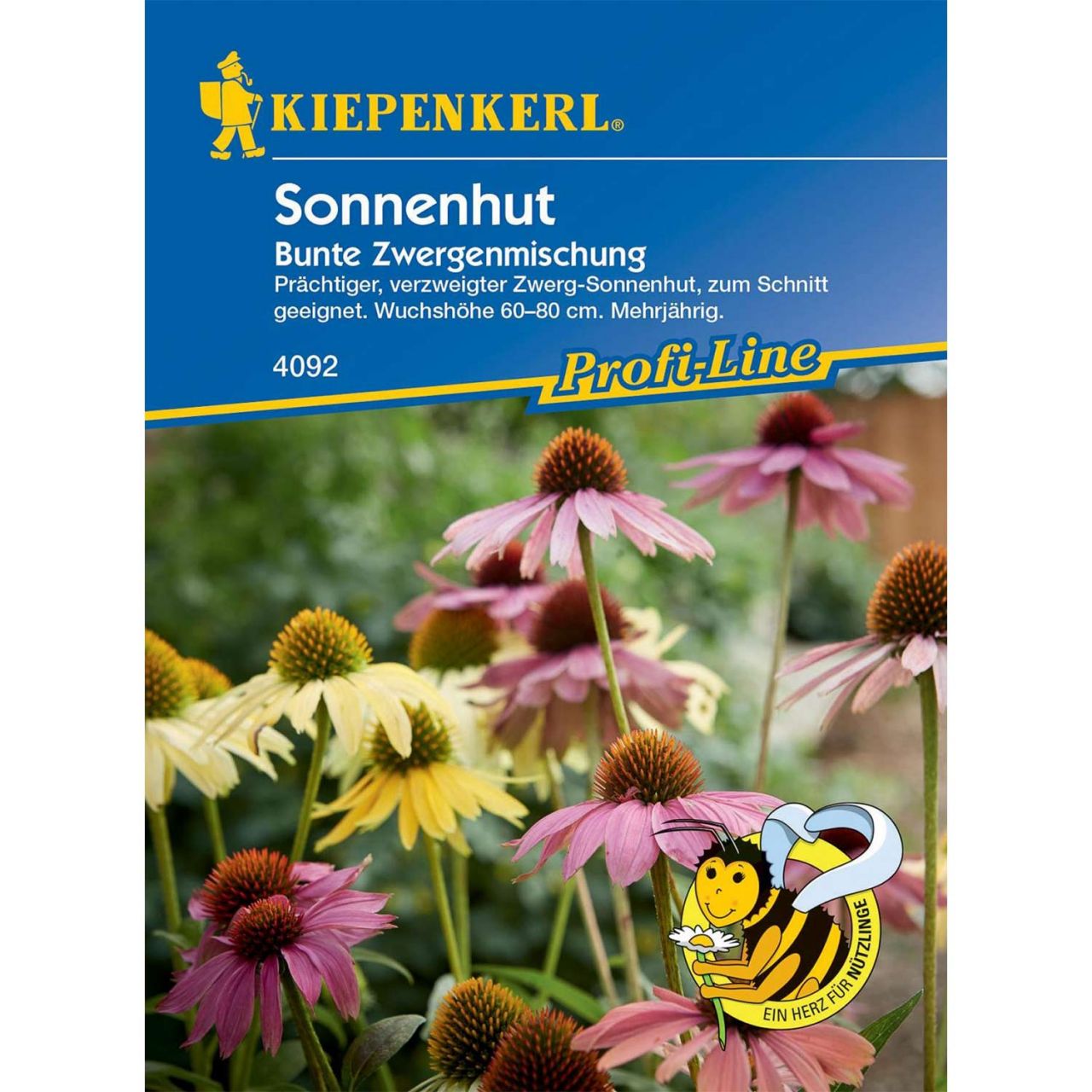 Kategorie <b>Blumensamen </b> - Sonnenhut - Bunte Zwergenmischung - Echinacea purpurea