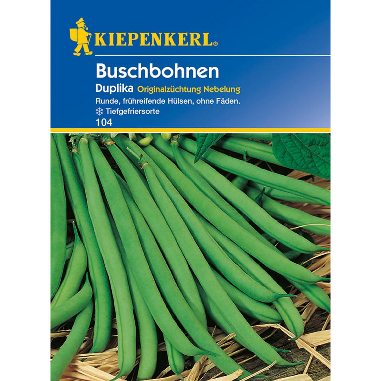 Kategorie <b>Gemüse-Samen </b> - Buschbohne 'Duplika' - Phaseolus vulgaris var. nanus