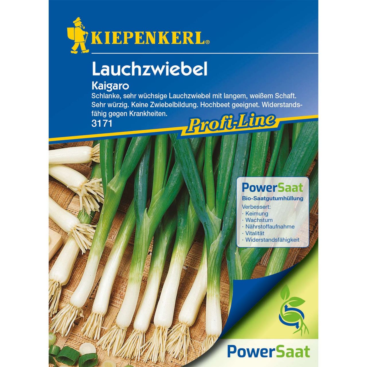 Kategorie <b>Gemüse-Samen </b> - Lauchzwiebel 'Kaigaro' - Powersaat - Allium fistulosum