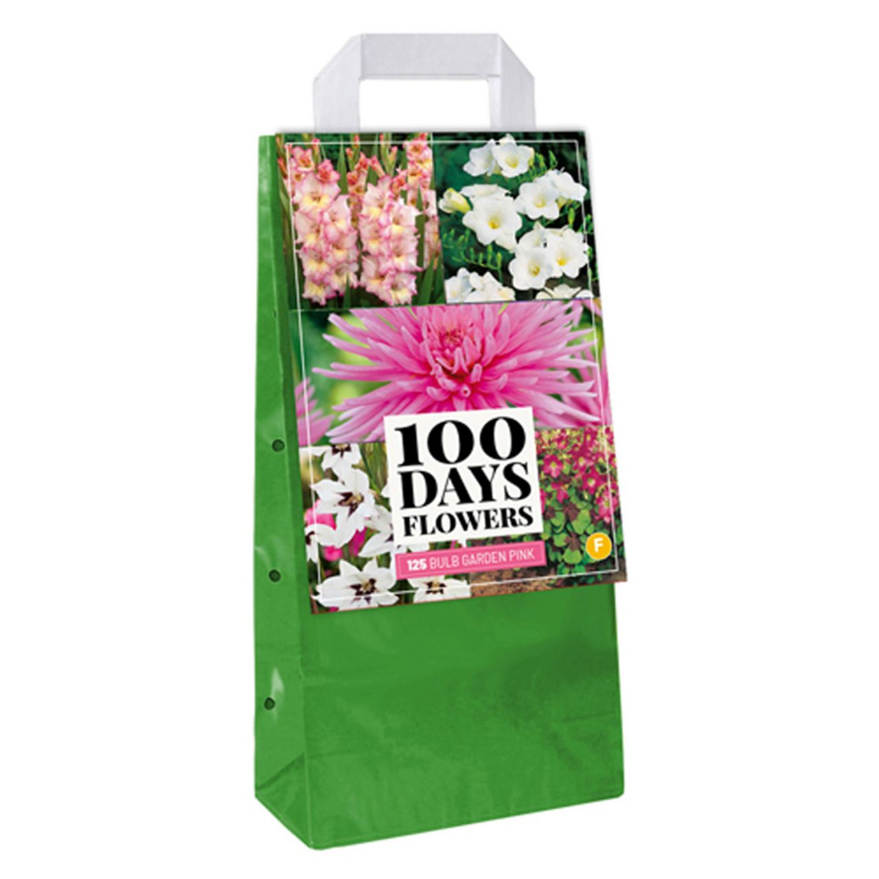 Kategorie <b>Frühlings-Blumenzwiebeln </b> - Sommerblumen-Mischung rosa-weiß - 125 Stück - Bulb Garden Bag - Bulb Garden Pink
