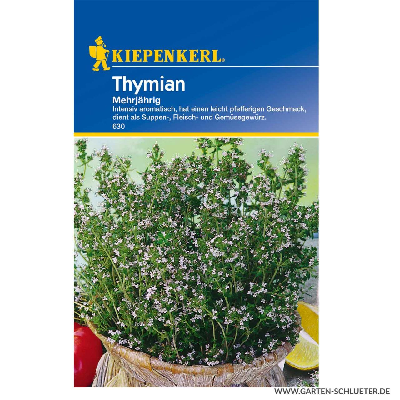 Kategorie <b>Kräuter-Samen </b> - Thymian Mehrjährig - Thymus vulgaris