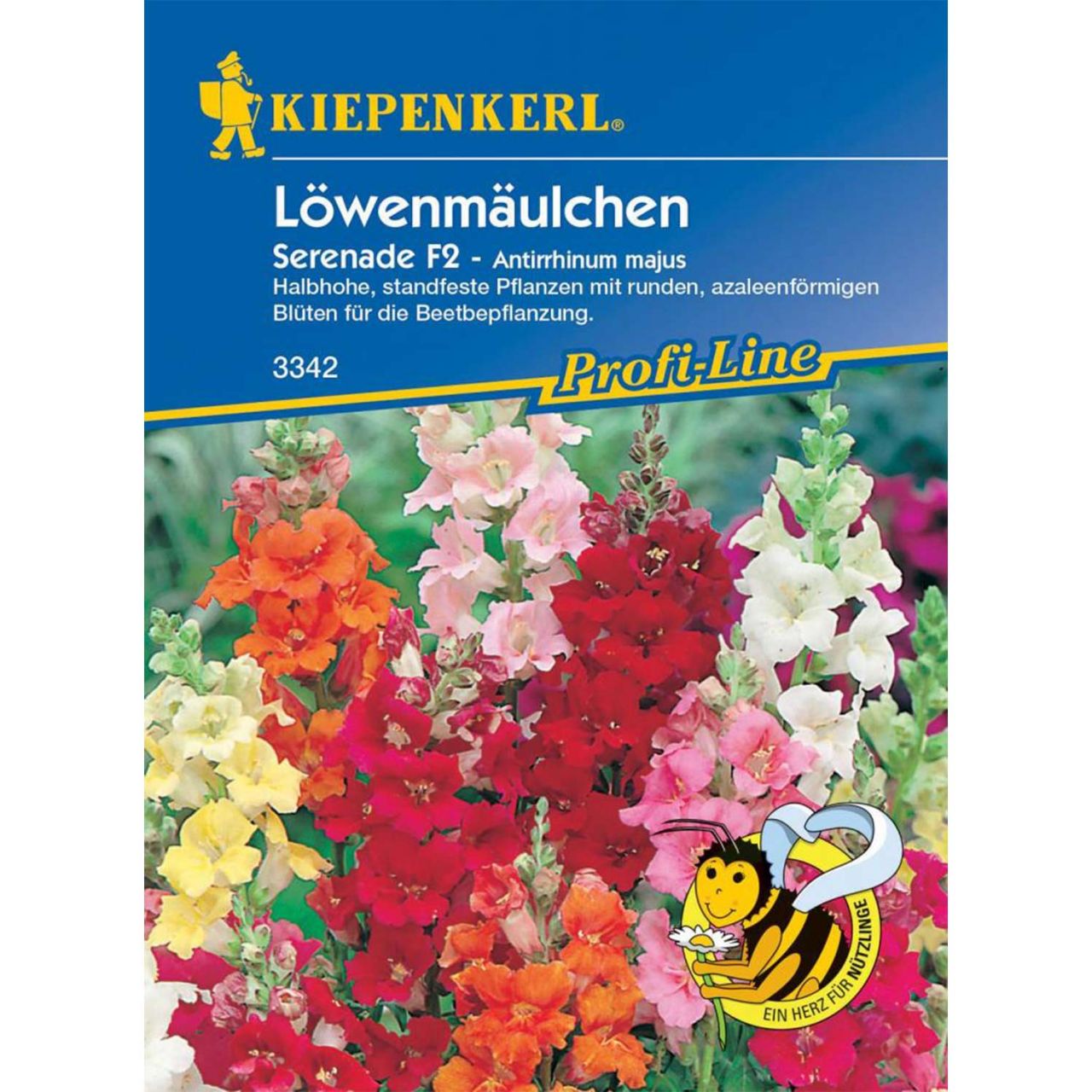 Kategorie <b>Blumensamen </b> - Löwenmäulchen 'Mischung' - Antirrhinum majus