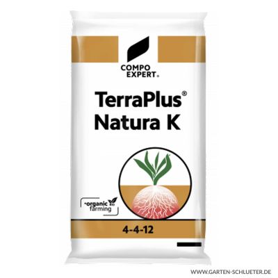 Rein organischer Kaliumdünger - Compo Expert® TerraPlus® Natura K 4-4-12 - 25 kg