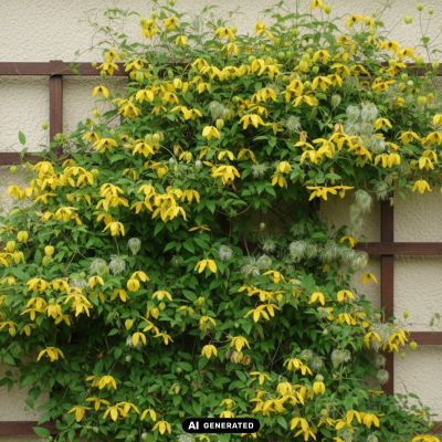 Clematis 'Golden Harvest'