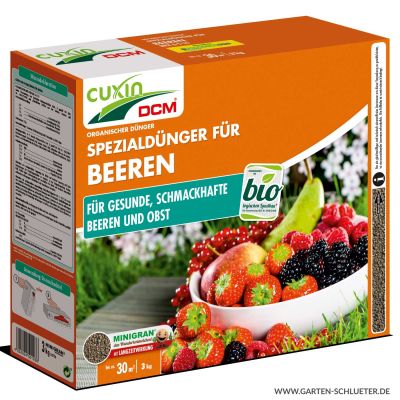 Cuxin Beerensträucher- und Obstbaumdünger 3 kg