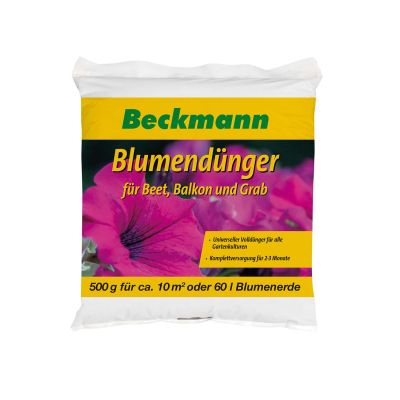 Blumendünger für Beet, Balkon & Grab - 500g - Beckmann Blumendünger für Beet, Balkon & Grab - 500g - Beckmann