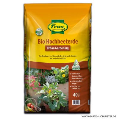 frux - Hochbeeterde 40l 1 Palette/ 54 Sack frux - Hochbeeterde 40l 1 Palette/ 54 Sack