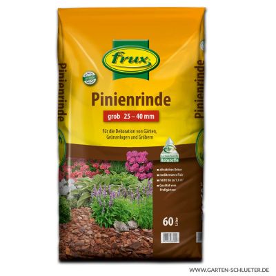 frux - Dekor-Pinie grob 60l 25-40mm 1 Palette/ 39 Sack frux - Dekor-Pinie grob 60l 25-40mm 1 Palette/ 39 Sack