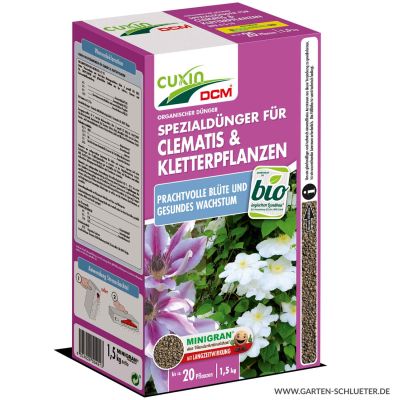 Clematis & Kletterpflanzen-Dünger - 1,5 kg Clematis & Kletterpflanzen-Dünger - 1,5 kg